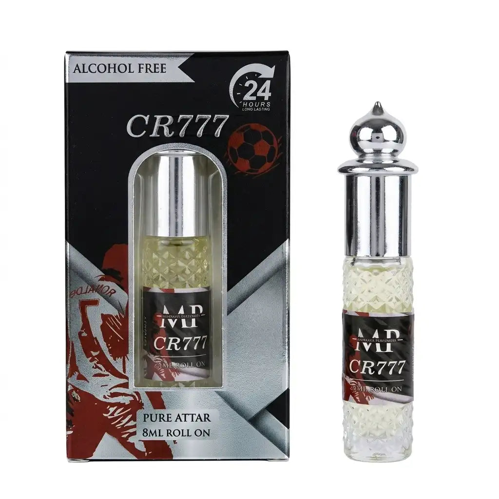 Mohson’s Perfumery CR777 Pure Attar – 8ml Long-Lasting Alcohol-Free Roll-On