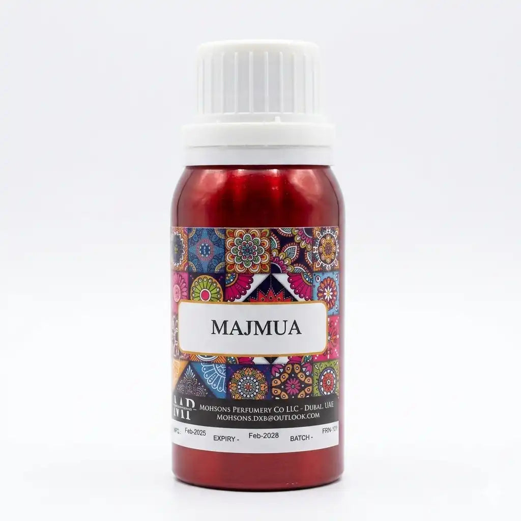 Mohson's Perfumery Majmua 100g Attar | Classic Floral Herbal Perfume Oil for Men & Women | Alcohol-Free