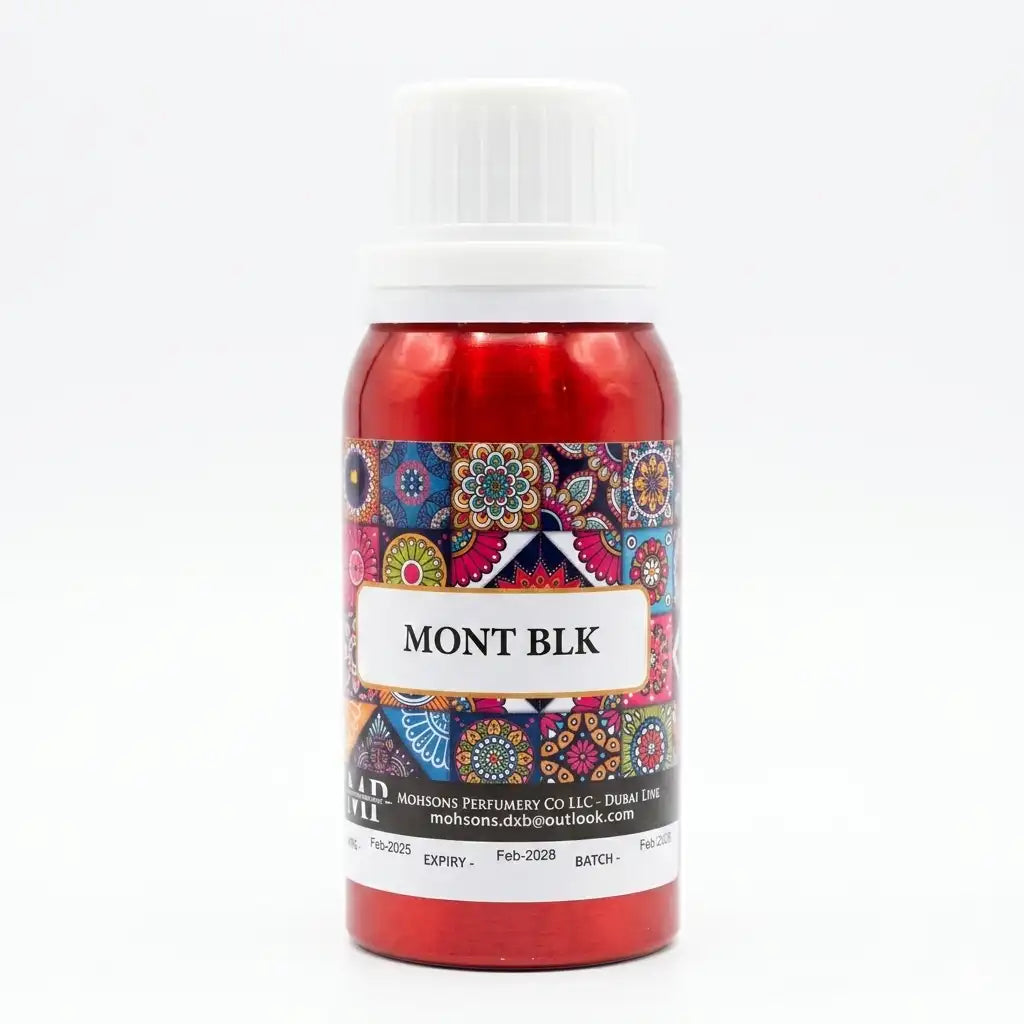 Mohson's Perfumery Mont Blk Attar Perfume Oil 100G – Alcohol-Free Long Lasting Fragrance