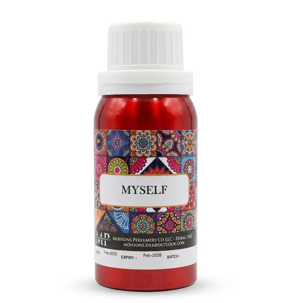 Mohson's Perfumery Myself Attar Perfume Oil 100G – Alcohol-Free Long Lasting Fragrance