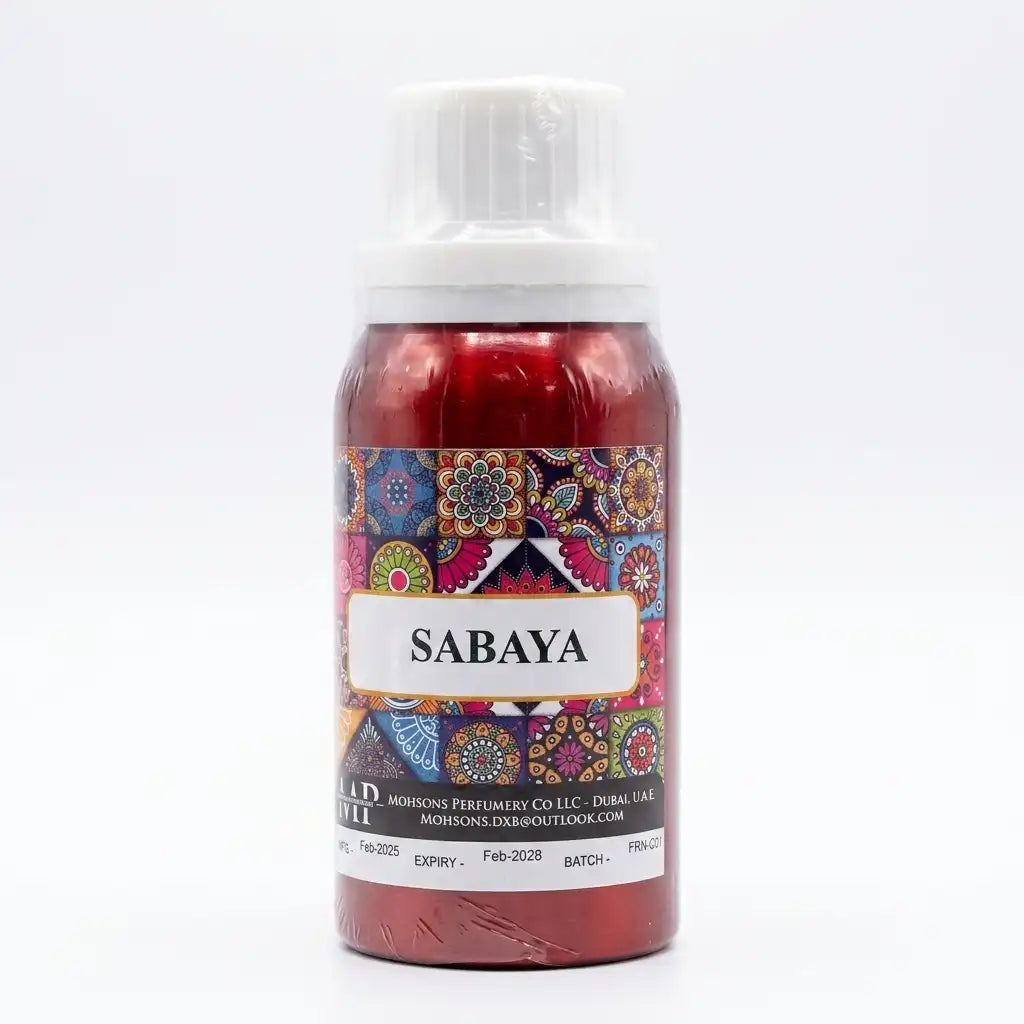 Mohson's Perfumery Sabaya Attar Perfume Oil 100G – Alcohol-Free Long Lasting Fragrance