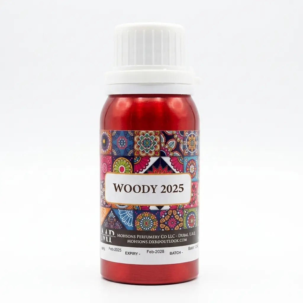 Mohson's Perfumery Woody 2025 Perfume Oil 100G – Alcohol-Free Long Lasting Fragrance
