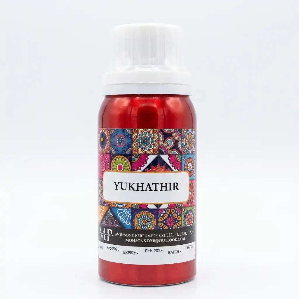 Mohson's Perfumery Yukhathir Perfume Oil 100G – Alcohol-Free Long Lasting Fragrance