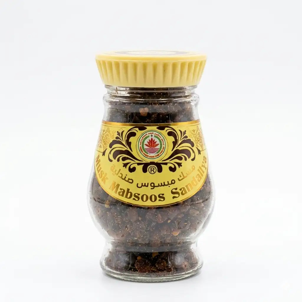 Musk Mabsoos Sandallya Bakhoor Chips | Sandalwood Musk Incense