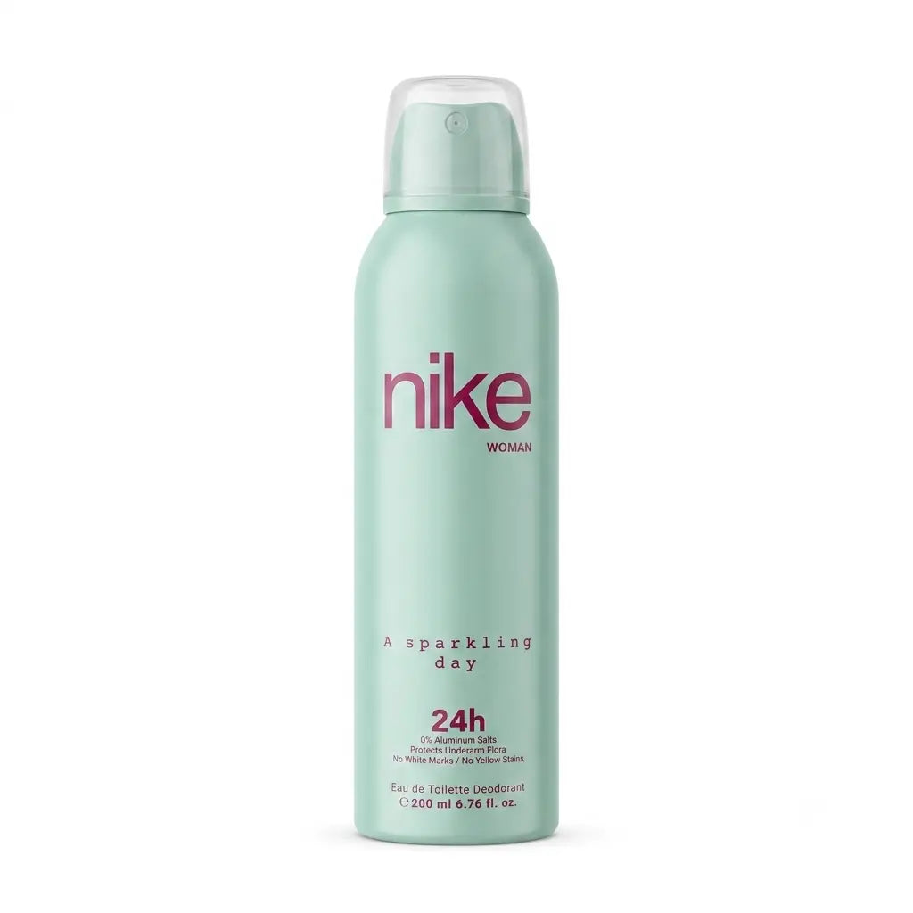 Nike A Sparkling Day Woman Eau De Toilette Deodorant Spray 200ml | 24H Freshness for Women