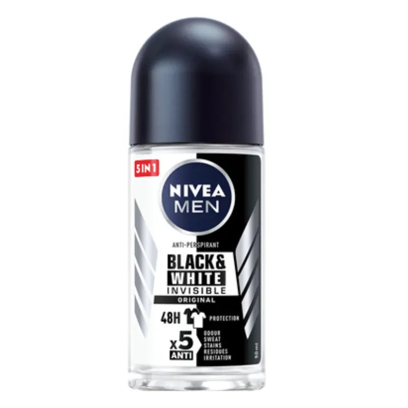 Nivea Men Black & White Original Roll On 50ml