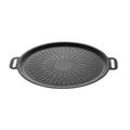 Non-Stick Round Grill Pan – 30cm / 32cm Double Handle Die-Cast BBQ & Stove Top Griddle Plate