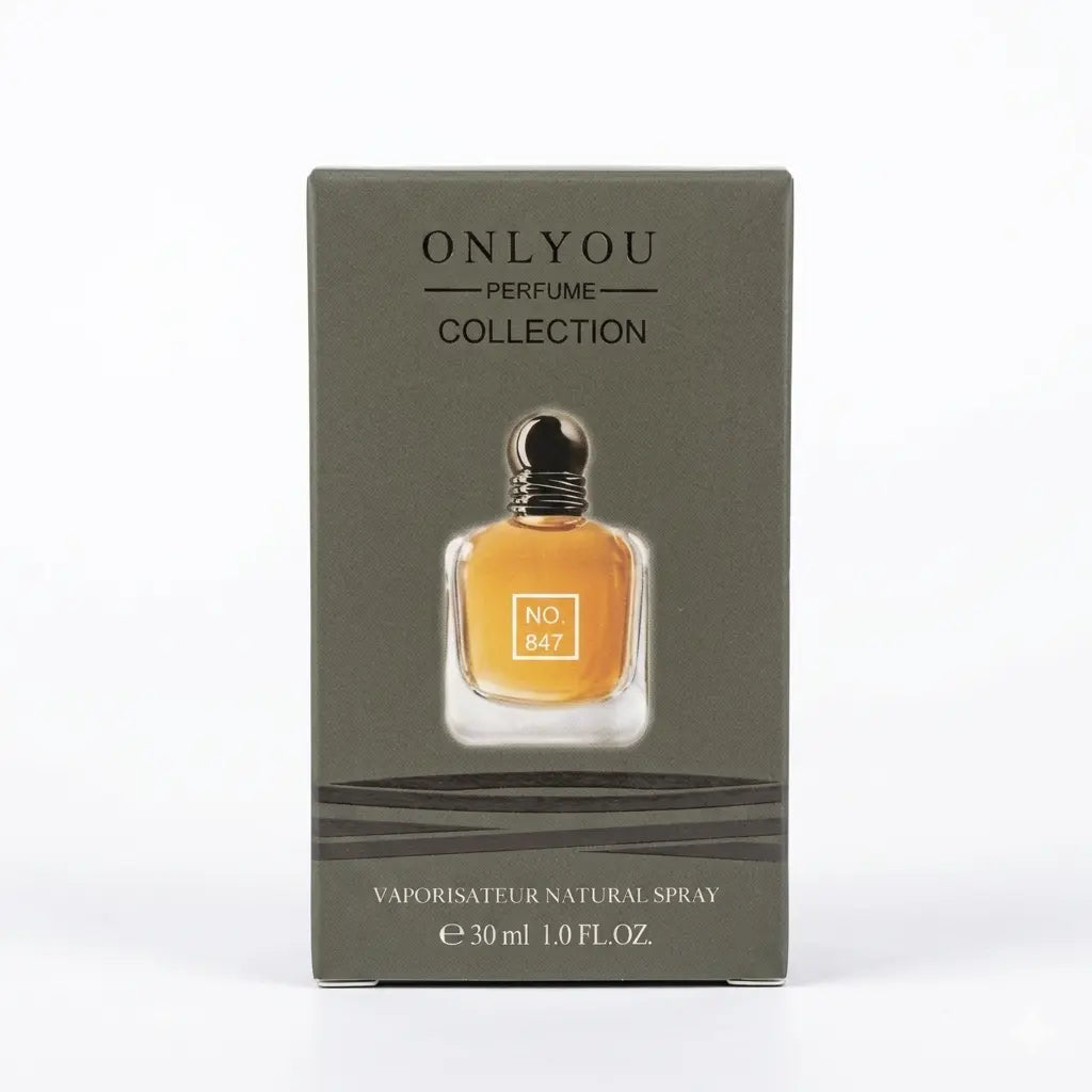 Only You Perfume Collection No. 847 Eau De Parfum 30ML – Long Lasting Women's Fragrance