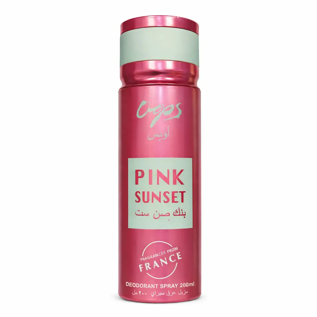 Oops Pink Sunset Deodorant Spray – Soft Floral & Fruity Freshness (200ml)