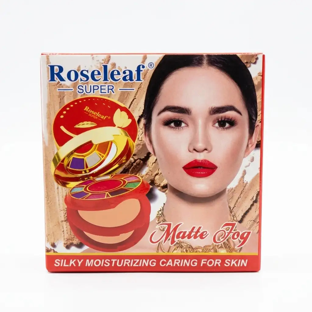 Roseleaf Super Matte Fog Makeup Kit | Eyeshadow & Compact Powder