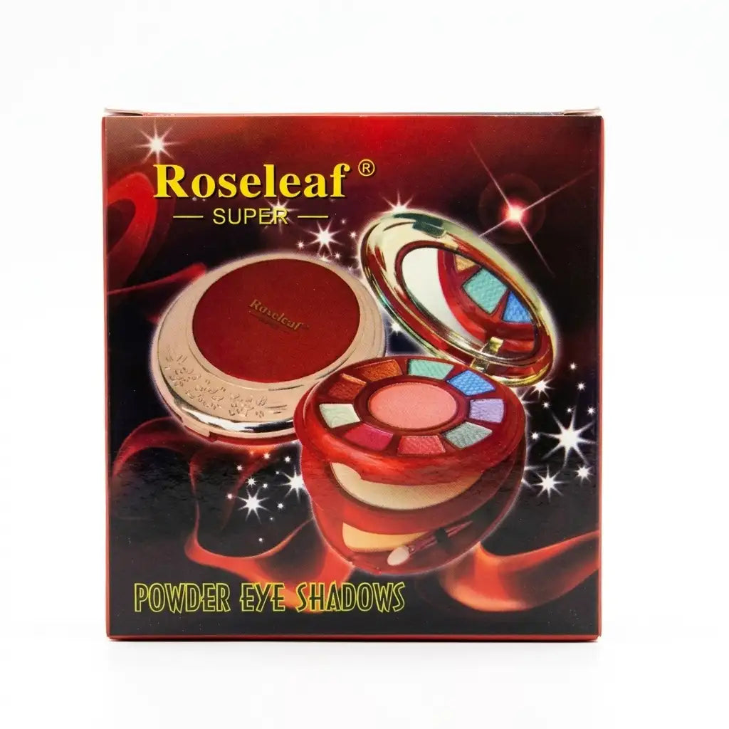 Roseleaf Super Powder Eye Shadows Kit | Eyeshadow & Compact Set
