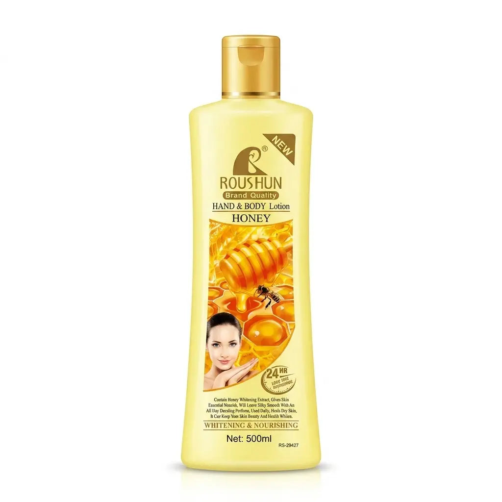 Roushun Honey Hand & Body Lotion – 500ml | Nourishing Care