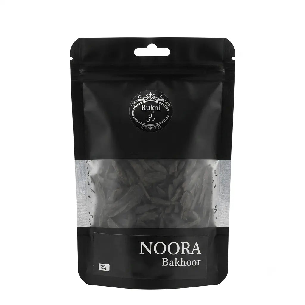 Rukni Noora Bakhoor – Floral Fruity Oud Incense Chips, 25g