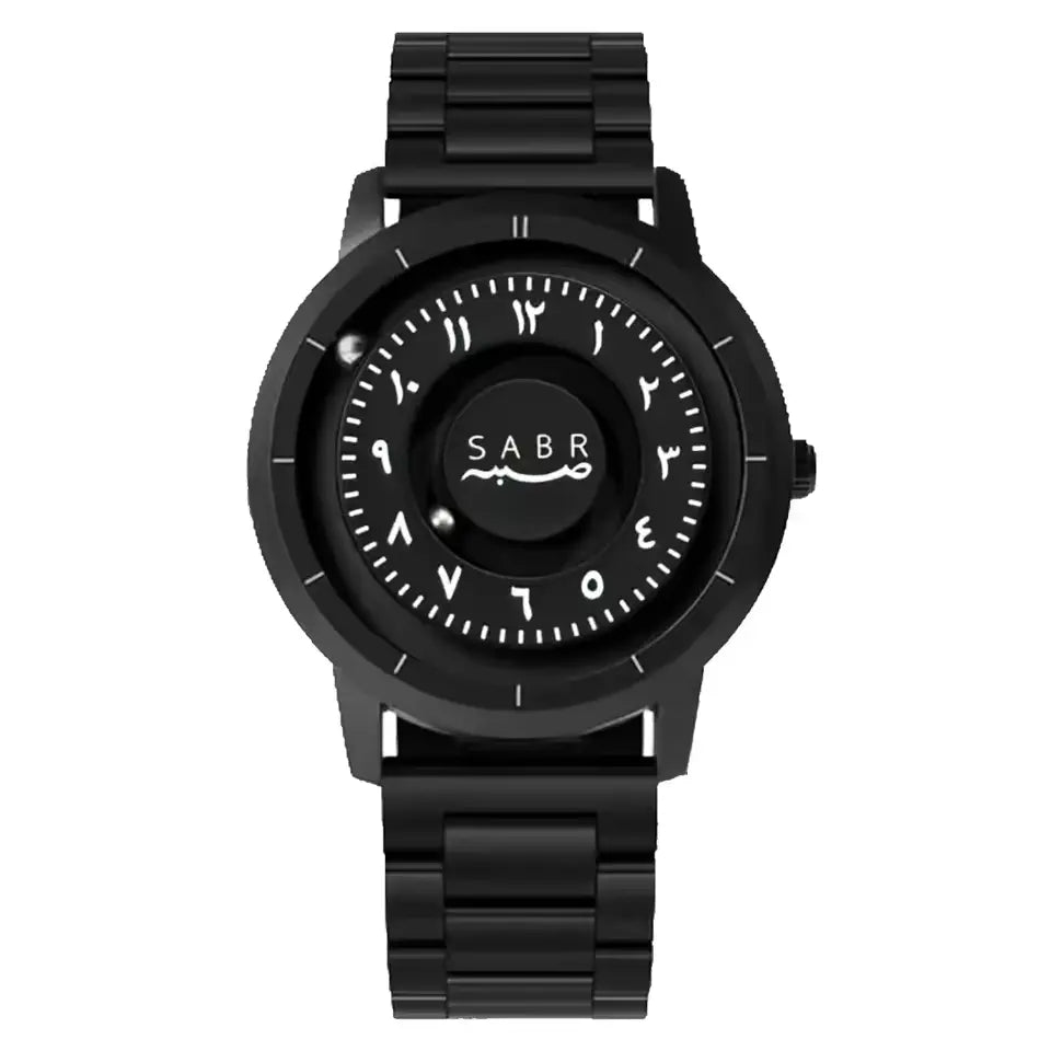 SABR Legacy Stainless Steel Watch – Black & Silver Editions
