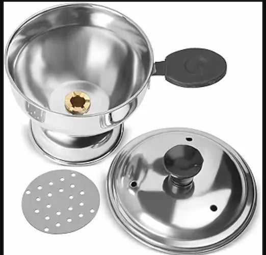 Stainless Steel Charata Pittu Maker – Traditional Sri Lankan Puttu/ Pittu Steamer