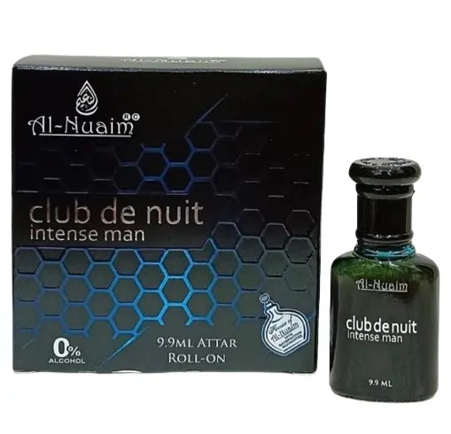 Al-Nuaim Club De Black Intence Man Attar 9.9ml