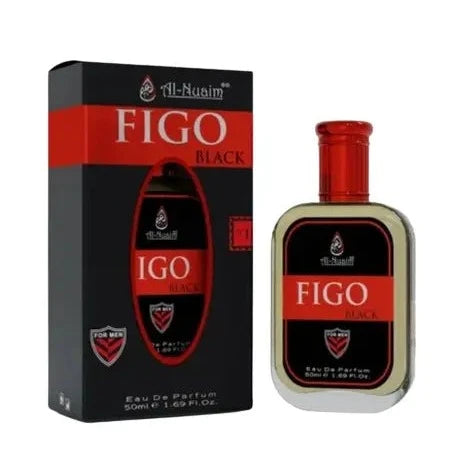 Al-Nuaim Figo Black 50ml Spray Perfume