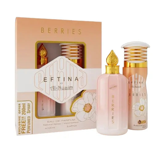 Al-Nuaim Berries Body Spray Combo Pack