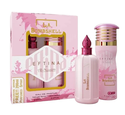 Al-Nuaim LA Bombshell Body Spray Combo Pack