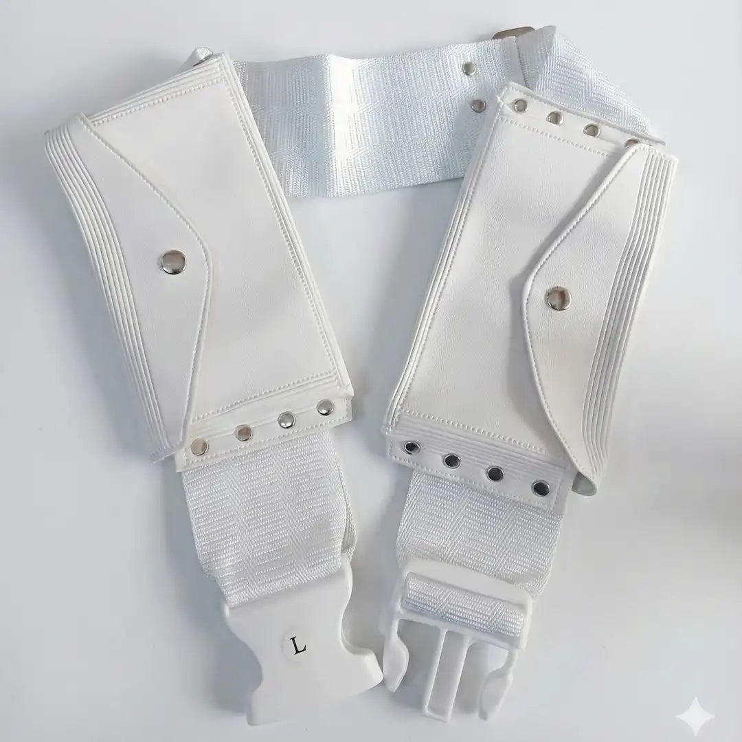 Secure Hajj & Umrah Ihram Belt with Pockets – Anti-Slip Support (Sizes L - 3XL)