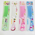 Shu Mei Jia Cute Bear Print Hair Comb | Fine Tooth Detangling Comb