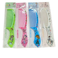 Shu Mei Jia Girl Print Hair Comb | Fine Tooth Styling Comb