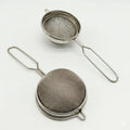 Stainless Steel Double Layer Tea Strainer 9.3cm | Ultra Fine Mesh Chai Filter | Rust-Proof Tea Sieve with Handle | Kitchen Tea Strainer for Home & Tea Stalls