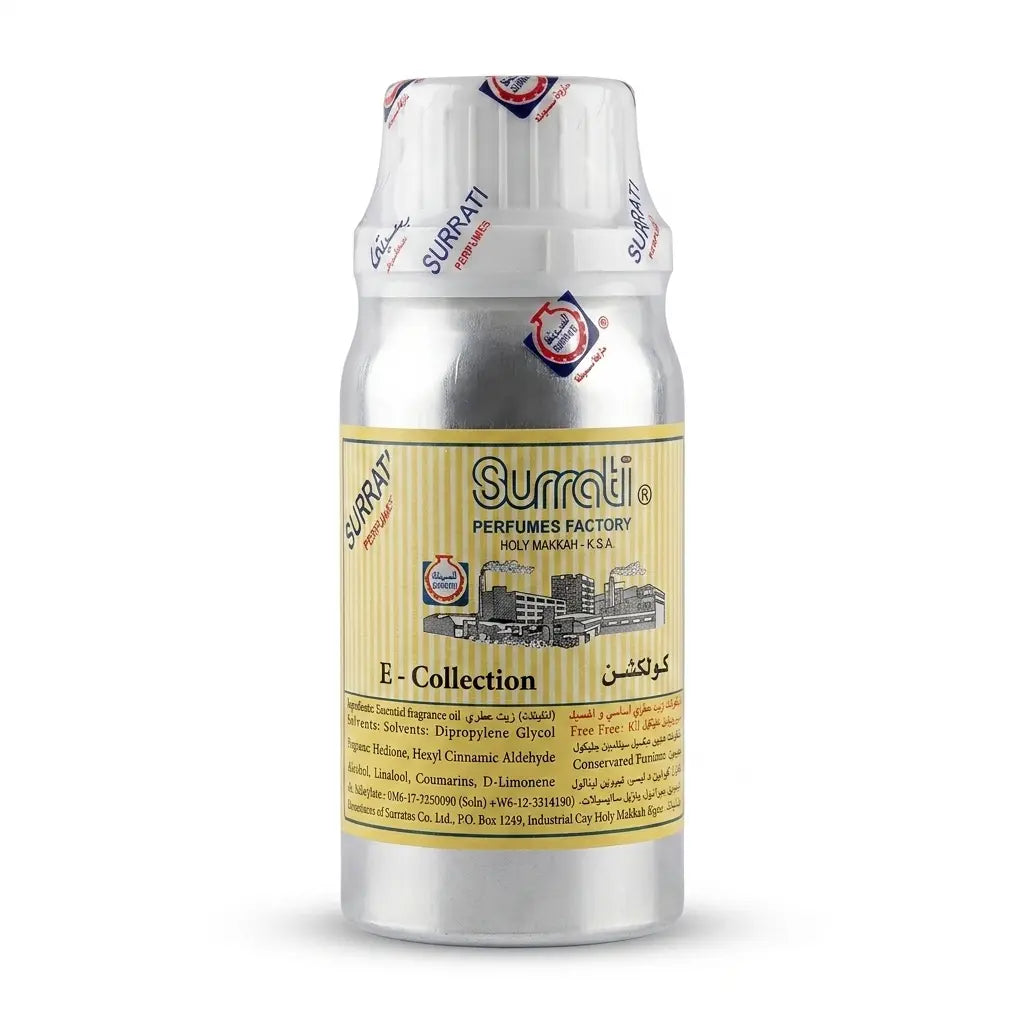 Surrati E - Collection Attar Perfume Oil 100G – Alcohol-Free Long Lasting Fragrance