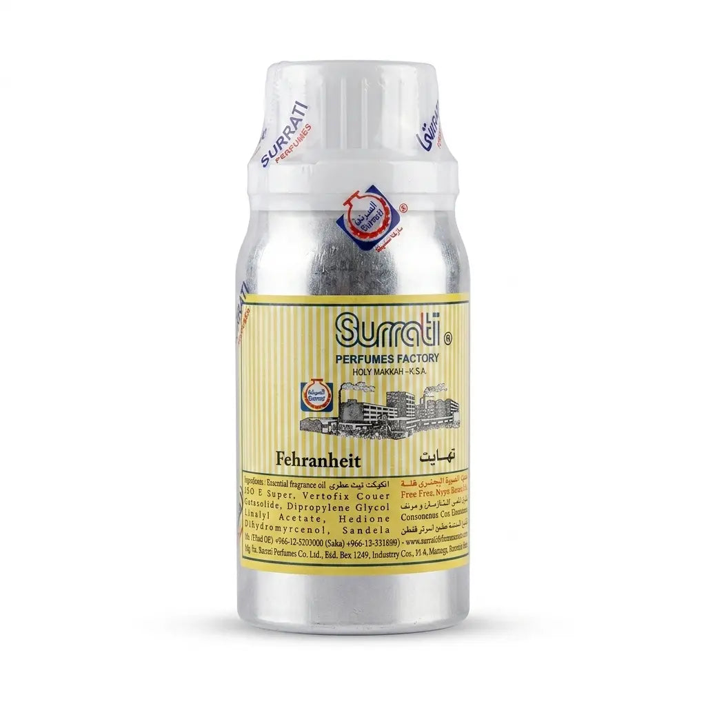 Surrati Fehranheit Attar Perfume Oil – Alcohol-Free Long Lasting Fragrance | Available in 3ML, 12ML & 100G