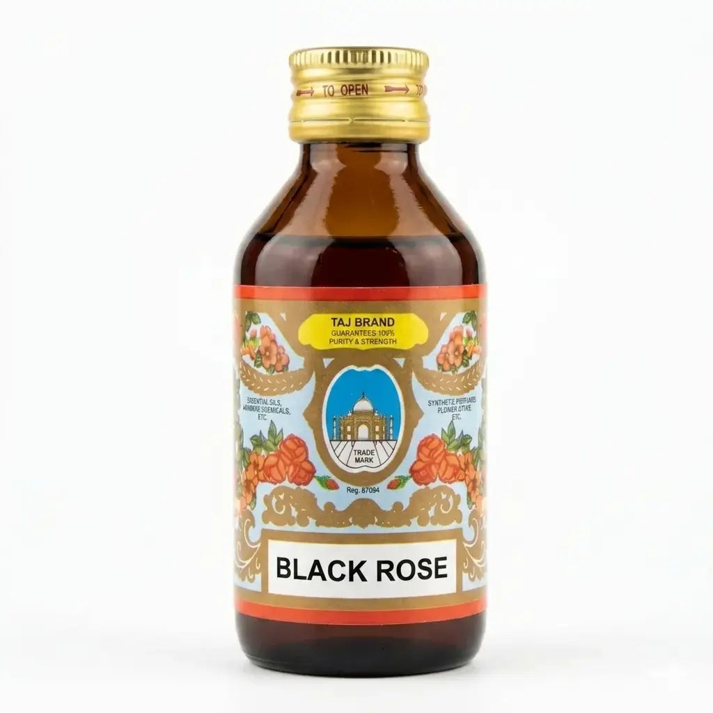 Taj Black Rose Attar Oil 450G – Concentrated Fragrance for Personal & Industrial Use