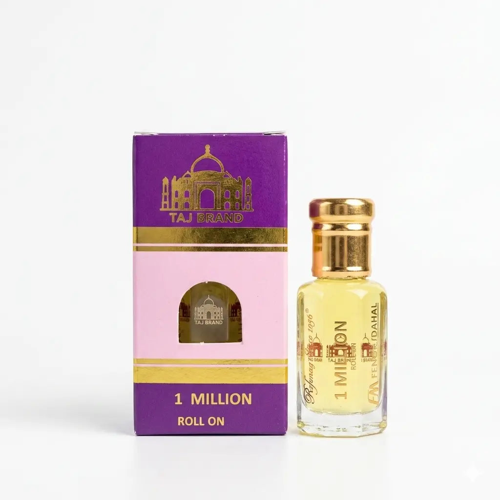 Taj Brand 1 Million 12ml | Concentrated Alcohol-Free Perfume Oil Roll-On