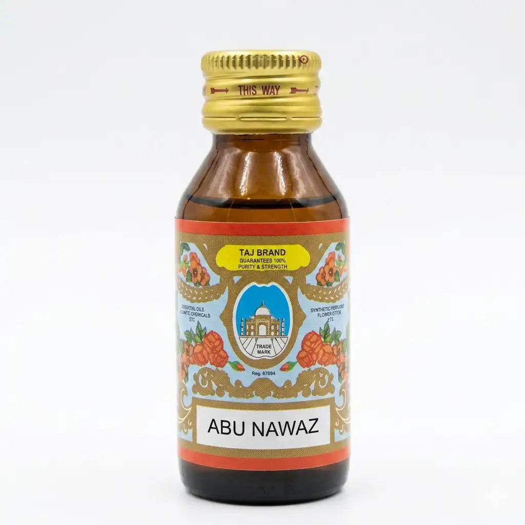 Taj Brand Abu Nawaz Attar Perfume Oil – Premium Fragrance Oil | Available in 25G, 100G & 450G