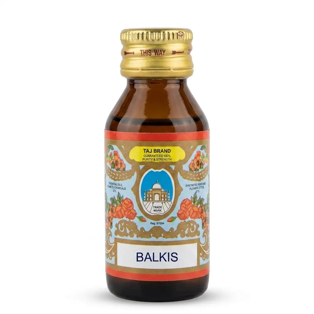 Taj Brand Balkis Attar Perfume Oil – Premium Fragrance Oil | Available in 25G & 100G