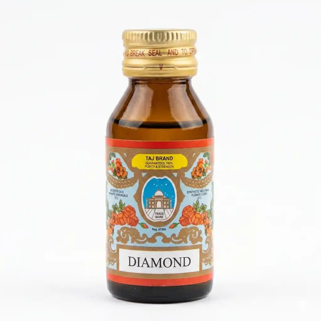Taj Brand Diamond Concentrated Attar Perfume Oil – 25ml