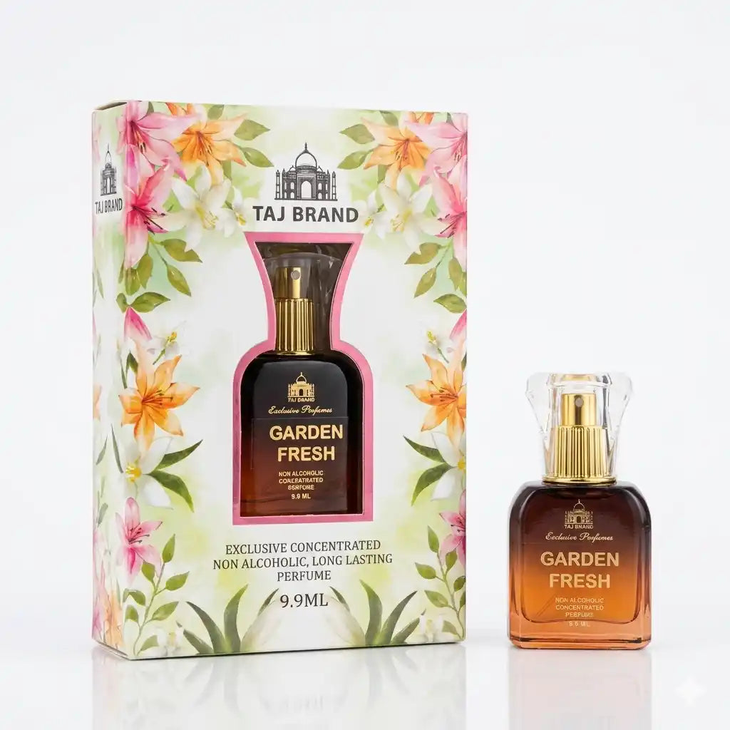 Taj Brand Garden Fresh Non Alcoholic Attar Perfume 9.9ML