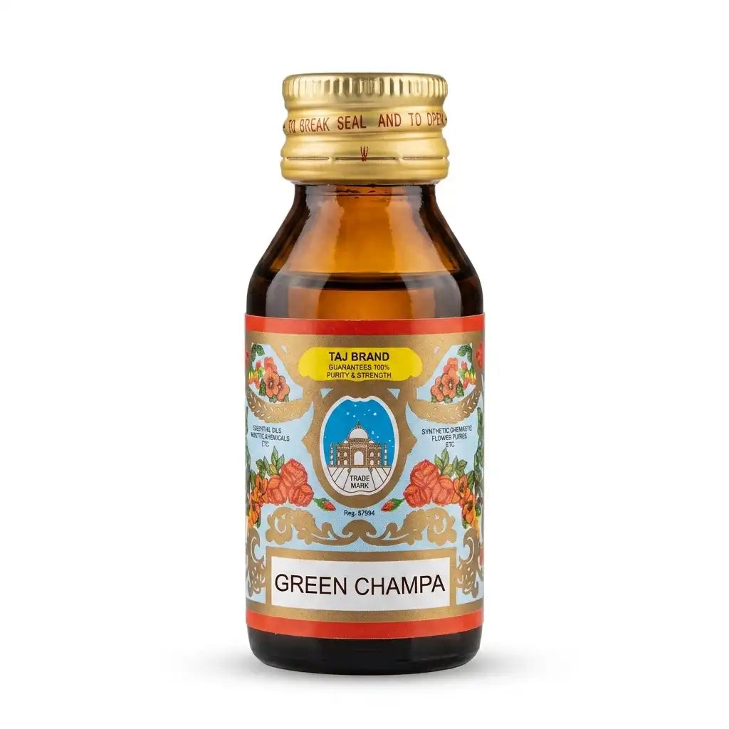 Taj Brand Green Champa Concentrated Attar Perfume Oil – 25ml