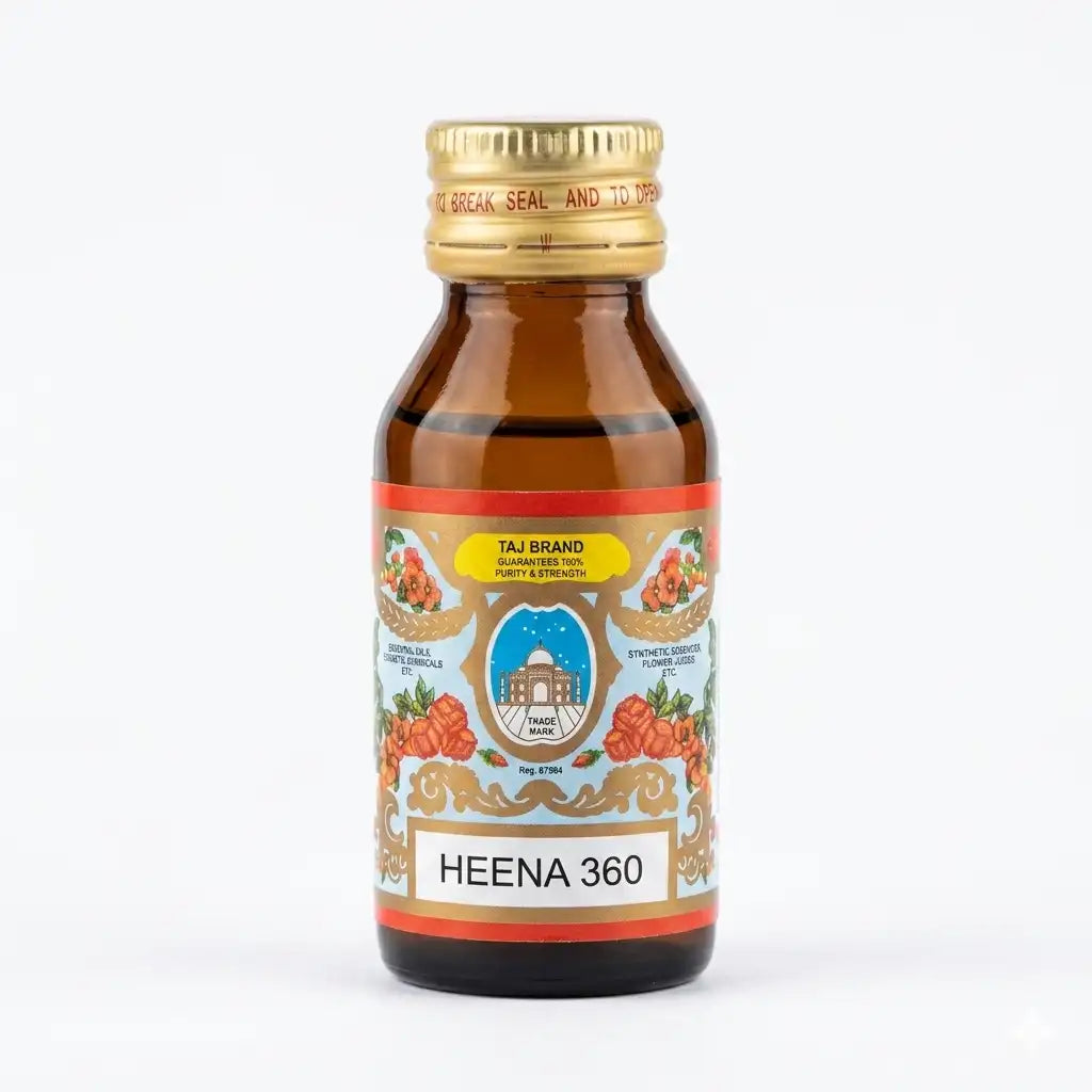 Taj Brand Heena 360 Concentrated Attar Perfume Oil – 25ml