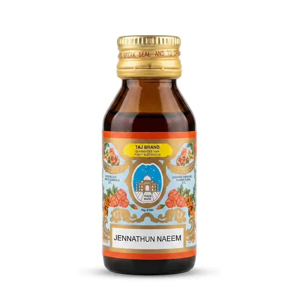 Taj Brand Jennathun Naeem Concentrated Attar Perfume Oil – 25ml