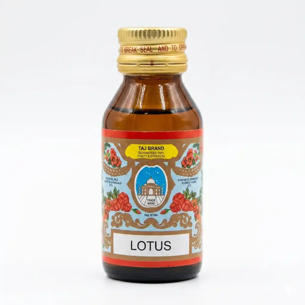 Taj Brand Lotus Concentrated Attar Perfume Oil – 25ml