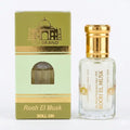 Taj Brand Rooh El Musk Roll-On Attar | Pure Musk Perfume Oil for Men & Women | 12ml Alcohol-Free Long-Lasting Arabic Fragrance