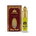 Taj Brand Rosy Oudh Roll-On Attar | Concentrated Rose Oud Perfume Oil for Men & Women | 8ml Alcohol-Free Long-Lasting Arabic Fragrance