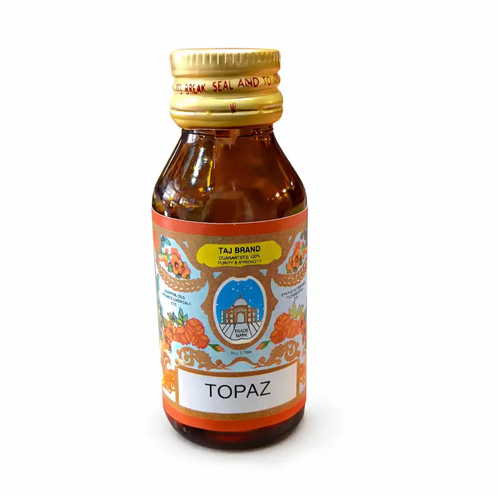 Topaz Attar Perfume Oil – Elegant Fresh Woody Oriental Long-Lasting (25ml)