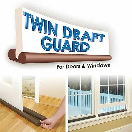 Twin Draft Guard Door Bottom Seal 42 Inch – Noise, Dust & Insect Blocker