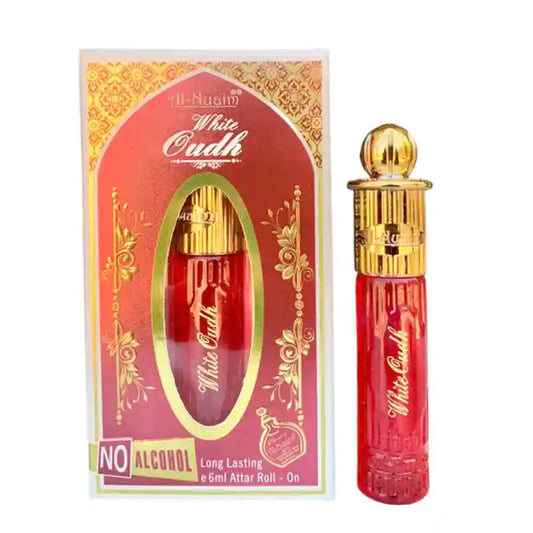 Al Nuaim White Oudh Attar 6ml UAE