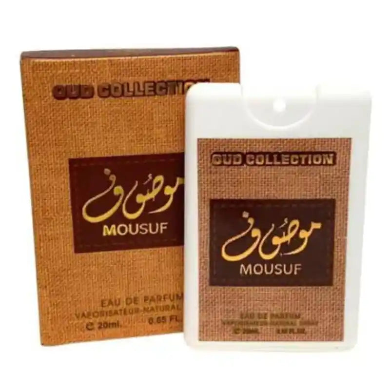 Mousuf 20ml பாக்கெட் ஸ்ப்ரே வாசனை திரவியம்