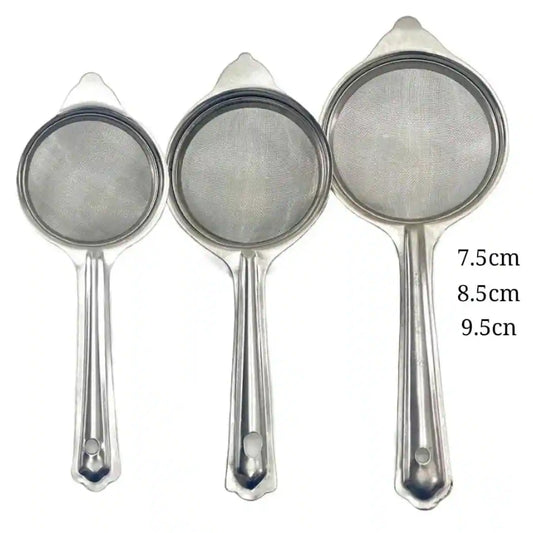 3-Piece Stainless Steel Mesh Strainer Set