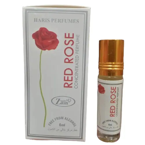 Zain Perfume Red Rose 6ml Attar