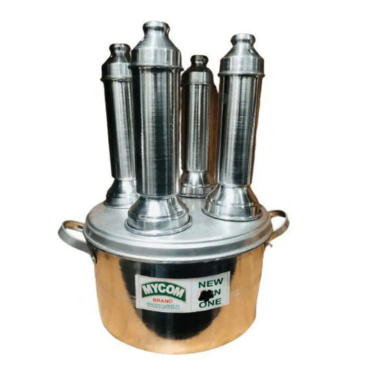 Aluminum Pittu Maker - 4 in 1 /  3 in 1