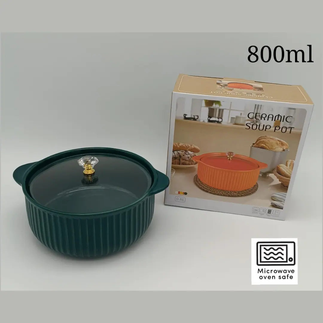 Ceramic Soup Pot 800ml