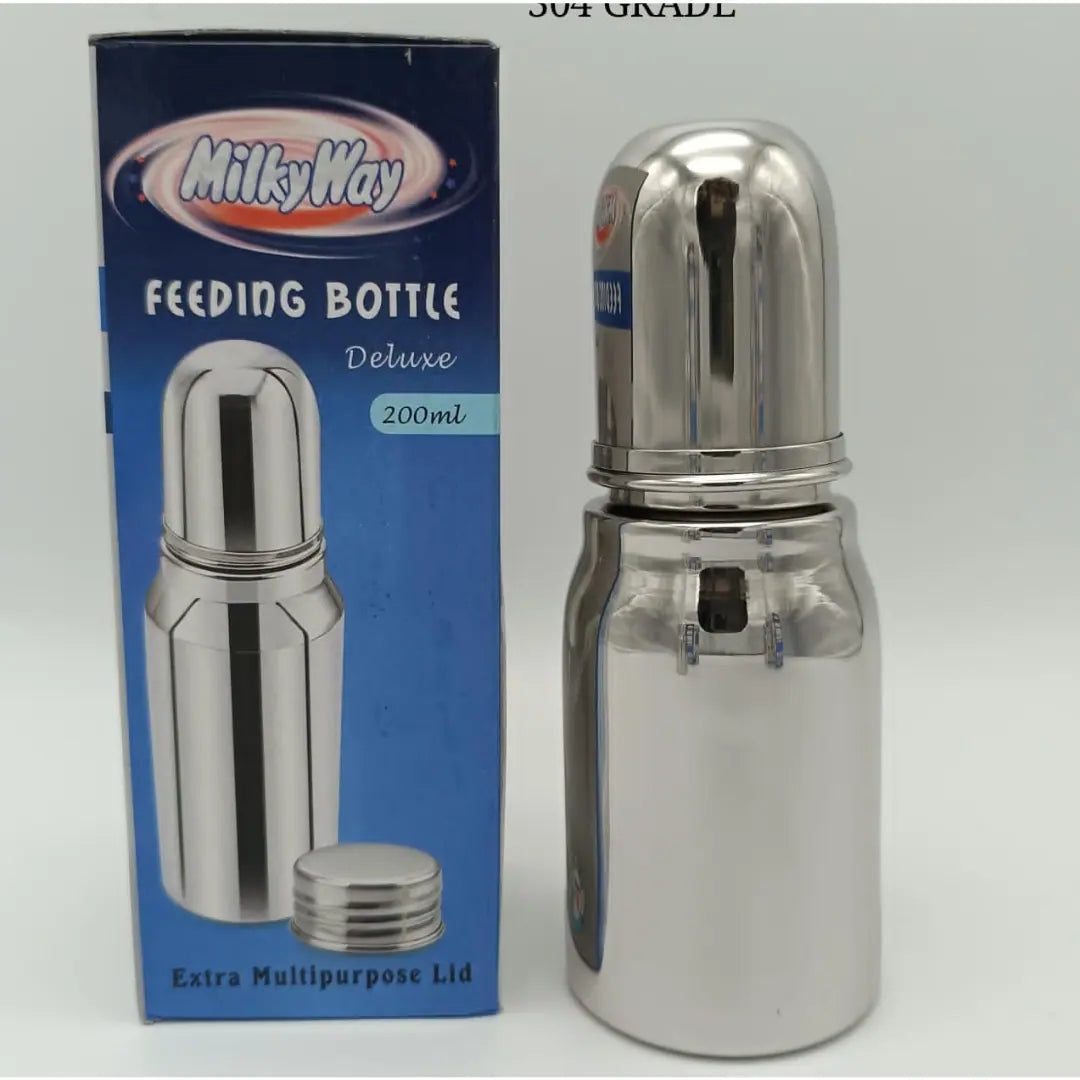 Stainless Steel Feeding Bottle - 200ml/250ml/300ml